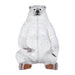Large Polar bear statue - 7 Feet - front view on a white background