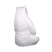 Large Polar bear statue - 7 Feet - rear right corner view on a white background