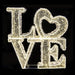 5 and a half foot LED Love 3D Sign. Perfect for weddings and other holiday occasions.