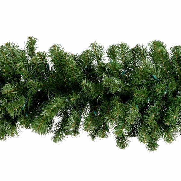 Lighted Outdoor Garland - 27 Foot High Quality