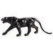 Black Panther Statue - Life Size right side view on a white background