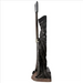 Grim Reaper Photo Op Statue - Large right side view on a white background